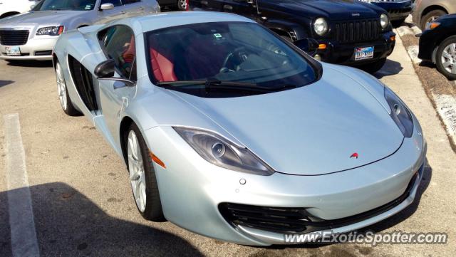 Mclaren MP4-12C spotted in Dallas, Texas