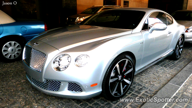 Bentley Continental spotted in DC, Maryland