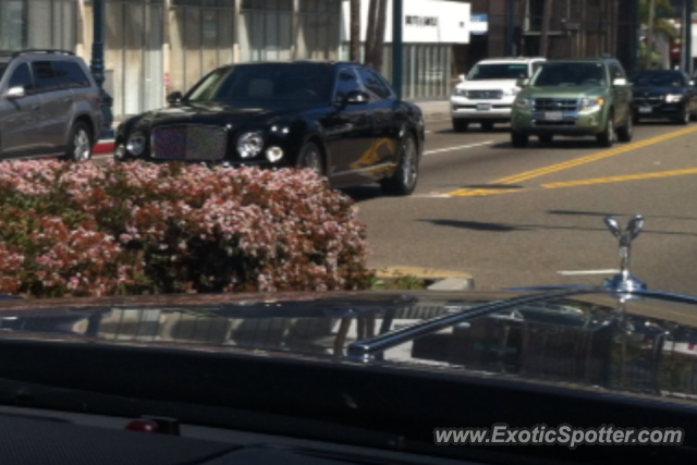 Bentley Mulsanne spotted in Los Angeles, California