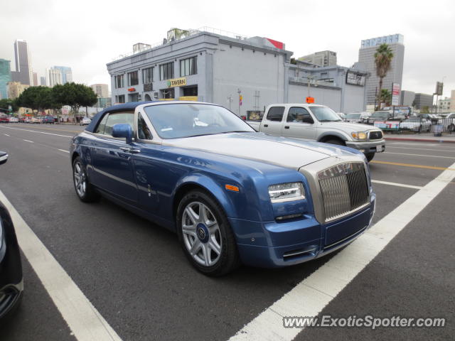 Rolls Royce Phantom spotted in Los Angeles, California