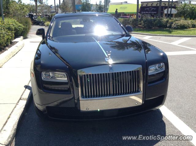 Rolls Royce Ghost spotted in Sarasota, Florida