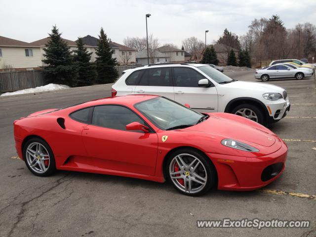 Ferrari F430 spotted in Hamilton, Canada