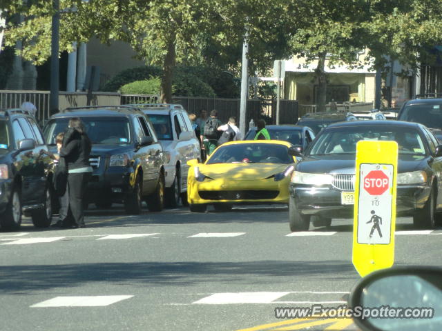 Ferrari 458 Italia spotted in Red Bank, New Jersey