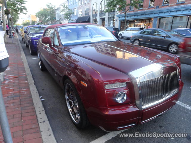 Rolls Royce Phantom spotted in Red Bank, New Jersey