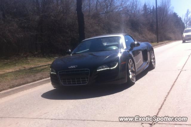 Audi R8 spotted in Cherry Creek, Colorado