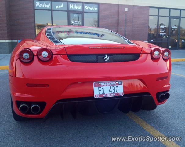 Ferrari F430 spotted in Lincoln, Nebraska