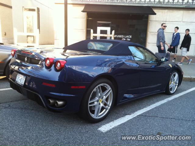 Ferrari F430 spotted in Greenwich, Connecticut