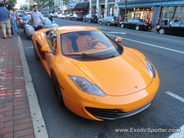 Mclaren MP4-12C spotted in Red Bank, New Jersey