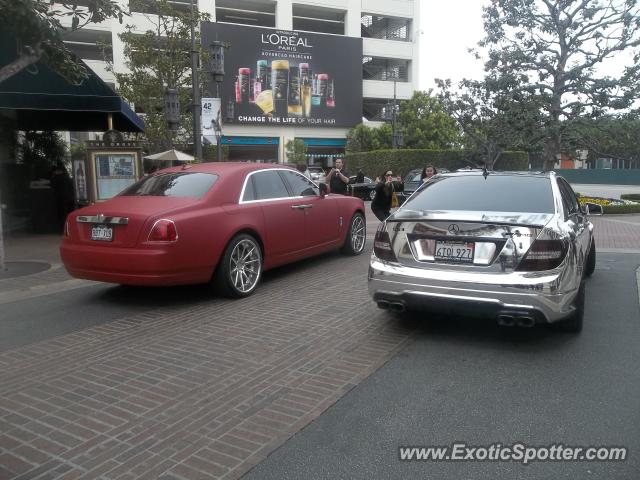 Rolls Royce Ghost spotted in Los Angeles, California