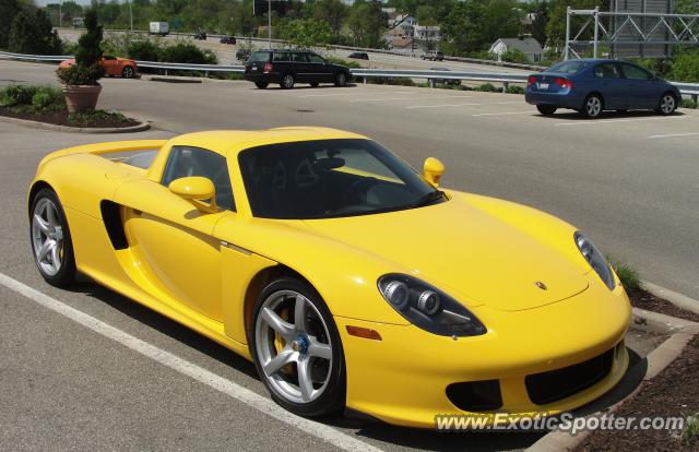 Porsche Carrera GT spotted in Cincinnati, Ohio