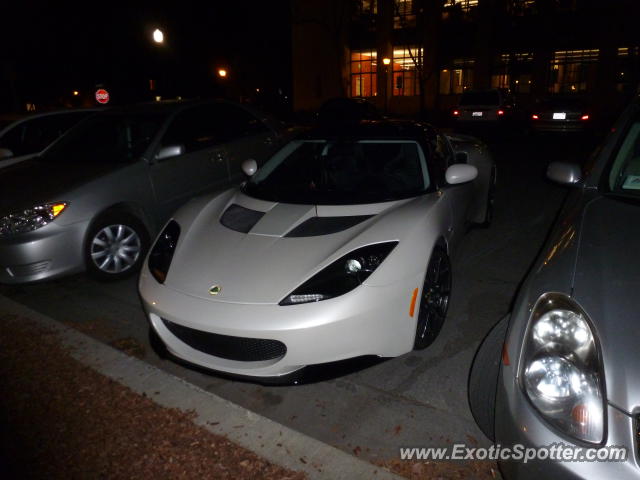 Lotus Evora spotted in Palo Alto, California