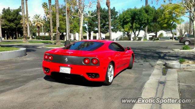 Ferrari 360 Modena spotted in Riverside, California