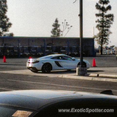 Mclaren MP4-12C spotted in Riverside, California