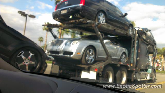 Bentley Continental spotted in Riverside, California