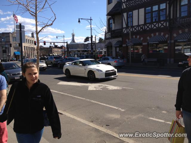 Nissan GT-R spotted in Boston, Massachusetts