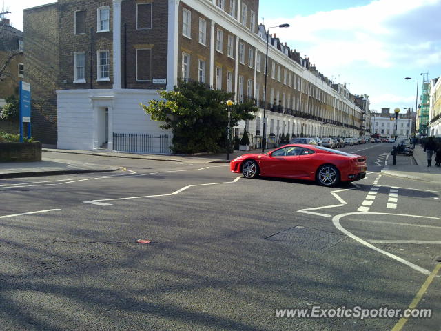 Ferrari F430 spotted in London, United Kingdom