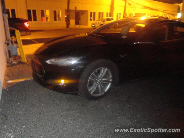 Tesla Model S spotted in Red Bank, New Jersey