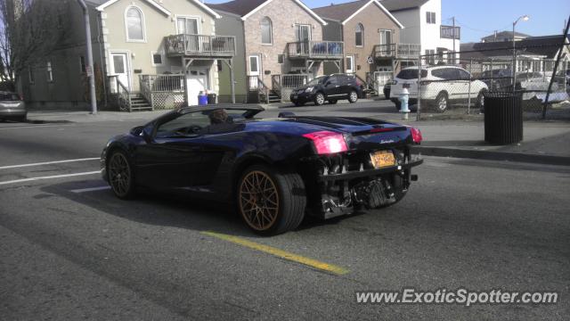 Lamborghini Gallardo spotted in Long Beach, New York