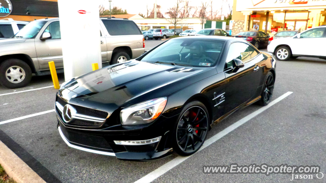 Mercedes SL 65 AMG spotted in Philadelphia, Pennsylvania