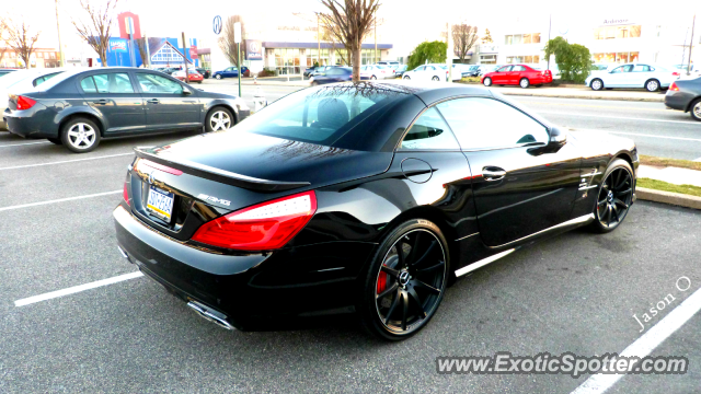 Mercedes SL 65 AMG spotted in Philadelphia, Pennsylvania