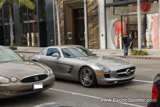 Mercedes SLS AMG spotted in Beverly Hills, California