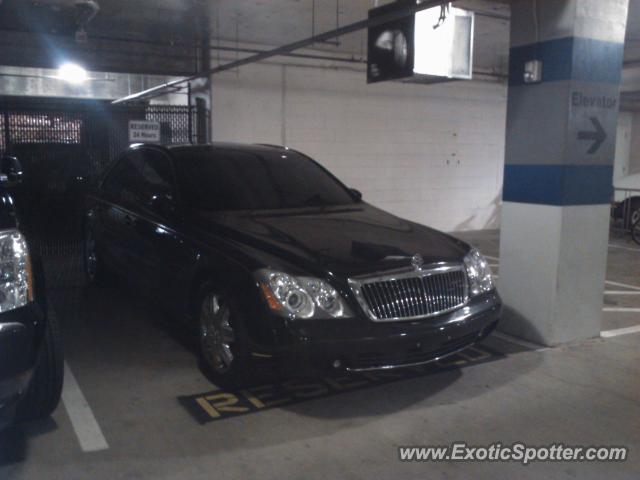 Mercedes Maybach spotted in Washington D.C, Maryland