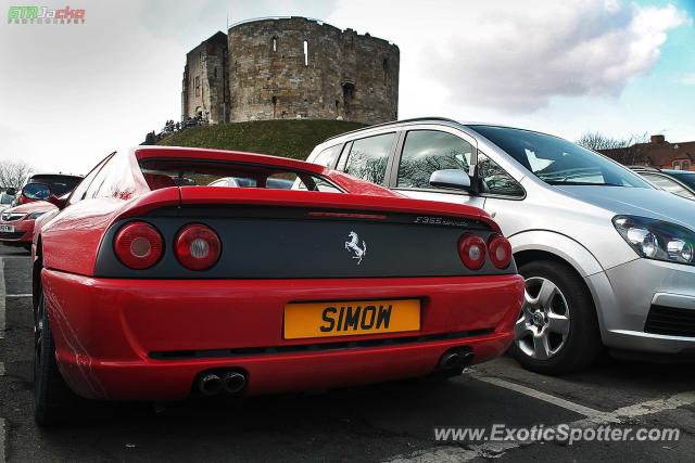 Ferrari F355 spotted in York, United Kingdom