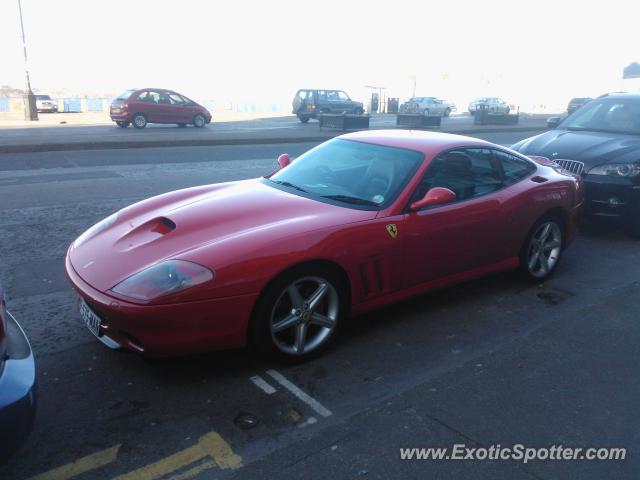 Ferrari 575M spotted in Douglas, United Kingdom