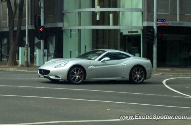 Ferrari California spotted in Melbourne CBD, Australia