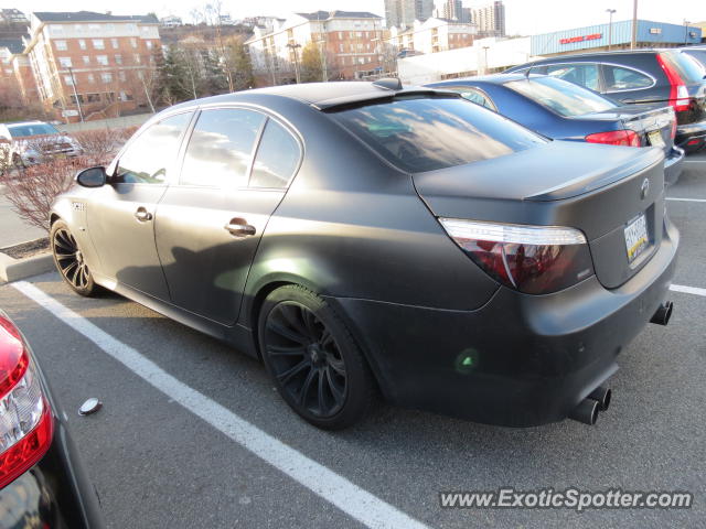 BMW M5 spotted in Edgewater, New Jersey