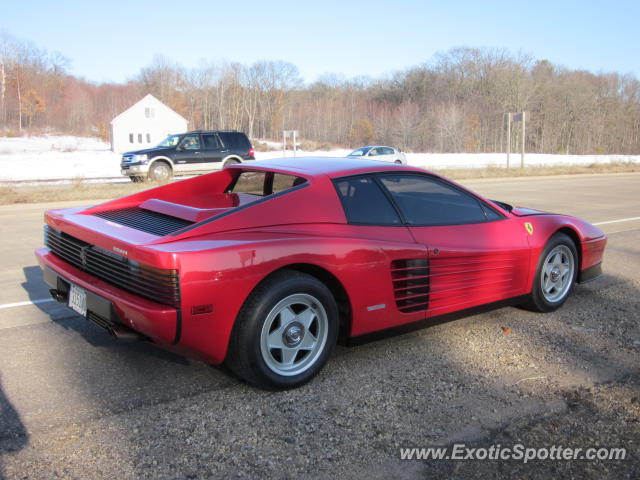 Ferrari Testarossa spotted in Eau Claire, Wisconsin