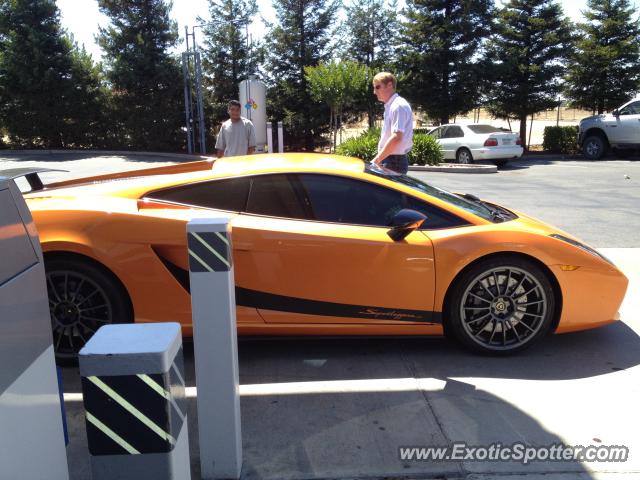 Lamborghini Gallardo spotted in Modesto, California