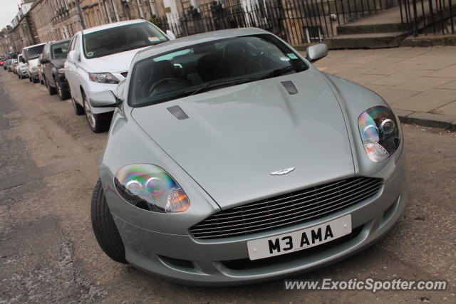 Aston Martin DB9 spotted in Edinburgh, United Kingdom