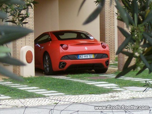 Ferrari California spotted in Vilamoura, Portugal