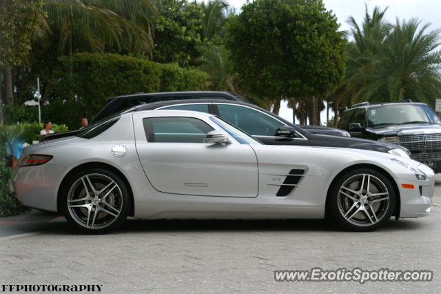 Mercedes SLS AMG spotted in Miami, Florida