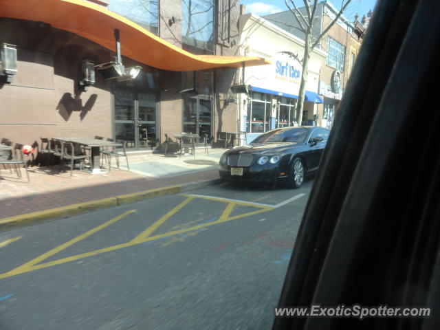 Bentley Continental spotted in Red Bank, New Jersey