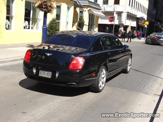 Bentley Continental spotted in Toronto, Canada