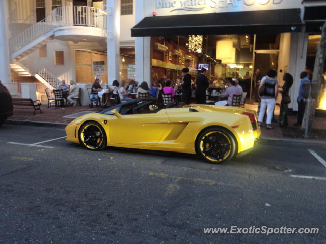 Lamborghini Gallardo spotted in Red Bank, New Jersey