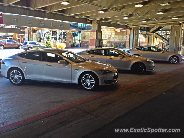 Tesla Model S spotted in Highlands ranch, Colorado