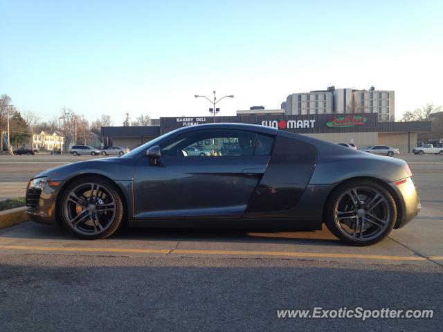 Audi R8 spotted in Lincoln, Nebraska