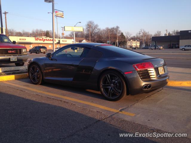 Audi R8 spotted in Lincoln, Nebraska