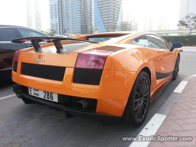 Lamborghini Gallardo spotted in Dubai, United Arab Emirates