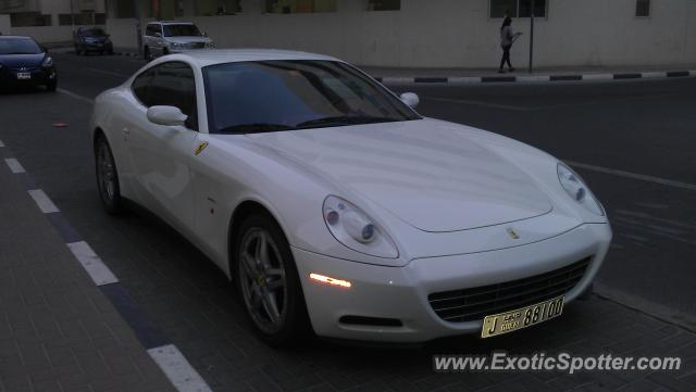 Ferrari 612 spotted in Dubai, United Arab Emirates