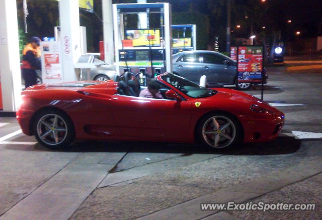 Ferrari 360 Modena spotted in Lima, Peru