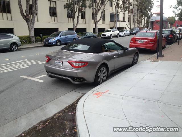 Maserati GranCabrio spotted in San Mateo, California
