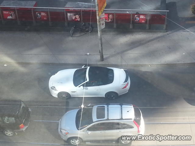 Jaguar XKR-S spotted in Toronto, Canada