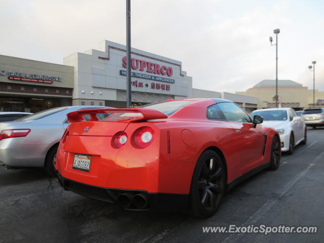 Nissan GT-R spotted in City of Industry, California