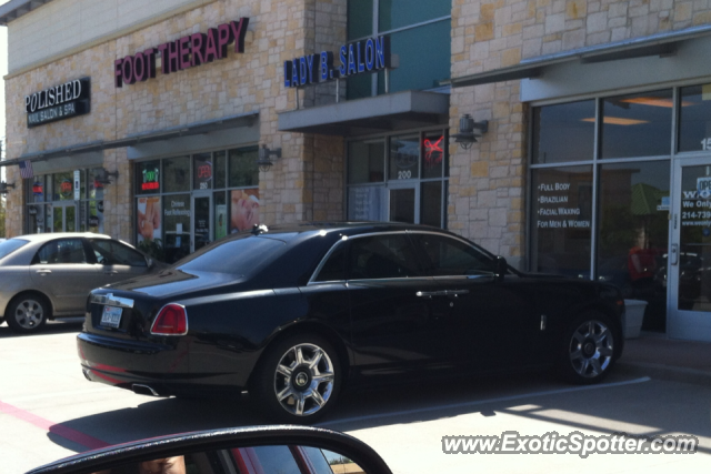 Rolls Royce Ghost spotted in Dallas, Texas