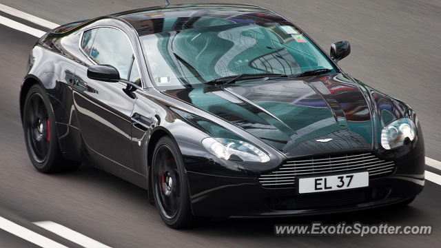 Aston Martin Vantage spotted in Hong Kong, China