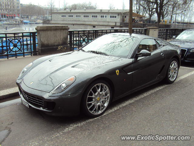 Ferrari 599GTB spotted in Zurich, Switzerland